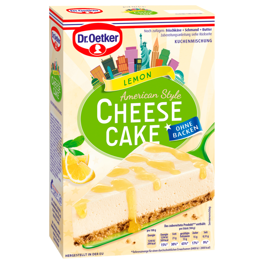 Dr. Oetker Backmischung Cheesecake 355g